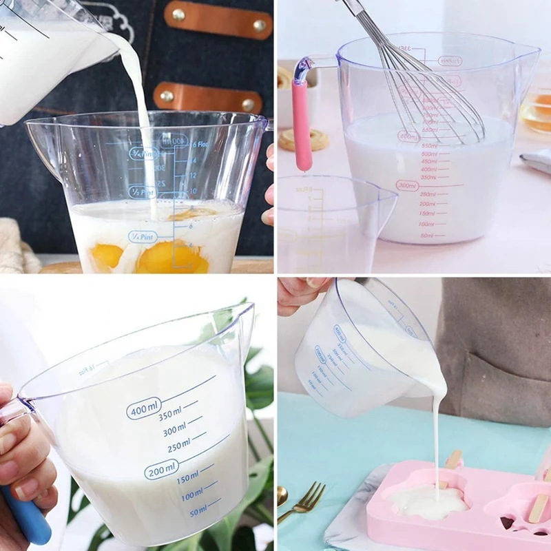 Пластиковый мерный стакан цифровой кувшин для выпечки приготовления пищи мерные