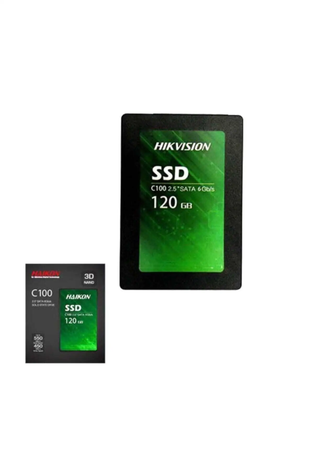 

Hikvision Hs-ssd-c100/120g 550mbs/435mbs 120 Gb Ssd