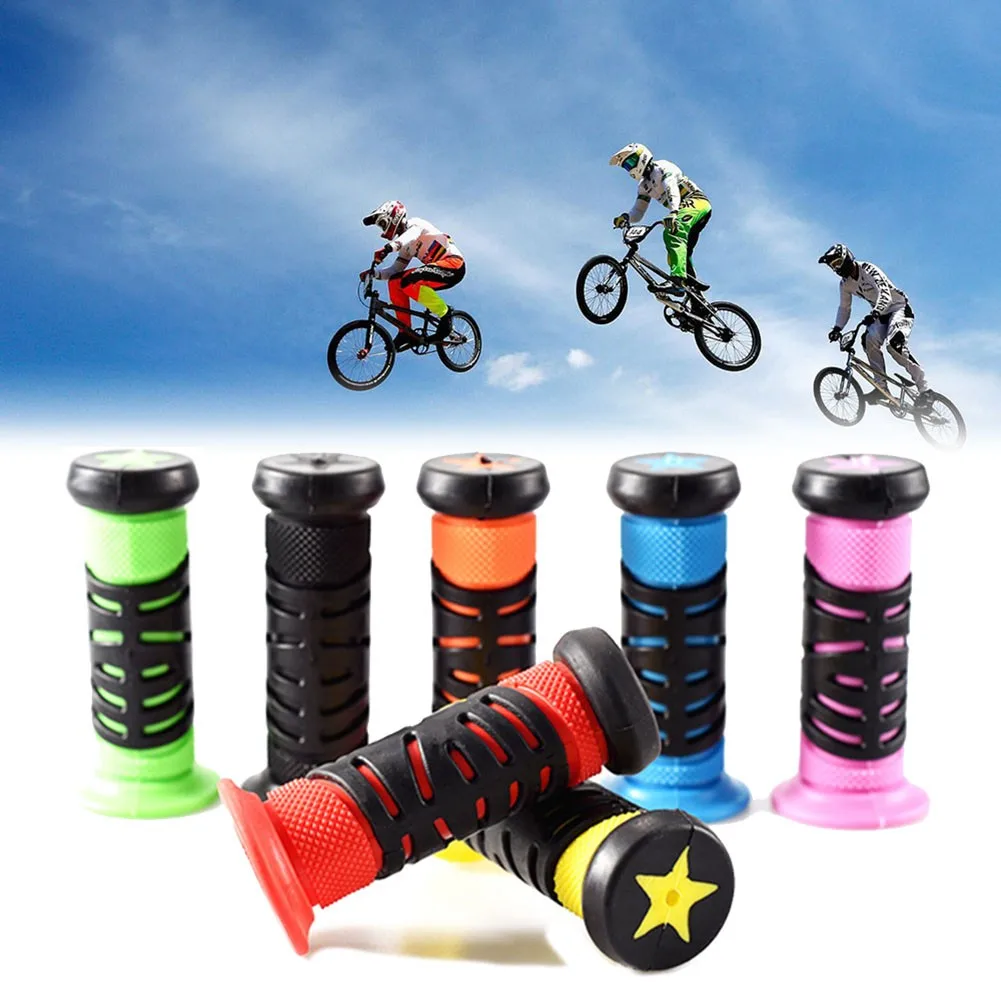 

1 Pair Children's Bicycle Handlebar Cover Rubber Non-slip Waterproof Durable Children's Scooter Handle Protection Cover
