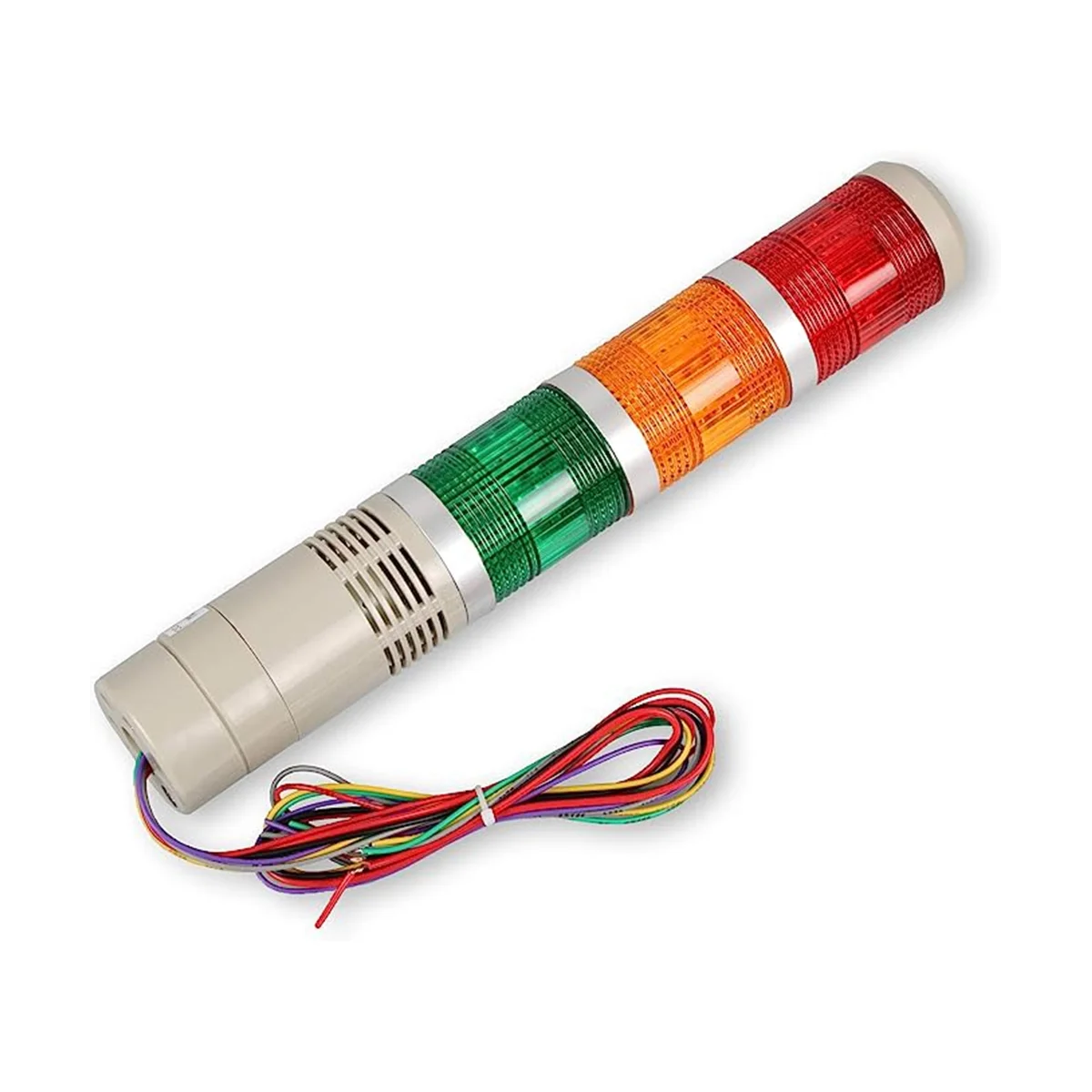 

Industrial Signal Light Tower Column Alarm Tower Flashing Indicator Light with Buzzer Stacked LED Warning Light