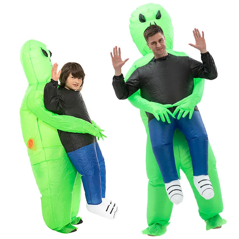 Adult Alien Inflatable Costume Kids Party Cosplay Costume Funny Suit Anime Fancy Dress Halloween Costume For Woman