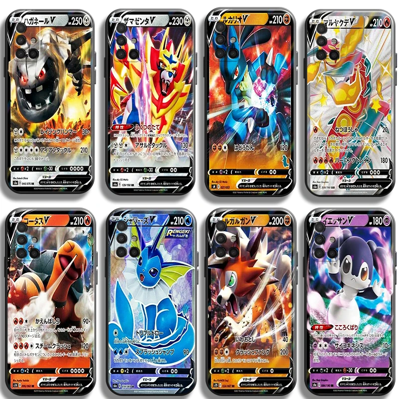 

Pokémon Japnan Anime Phone Cases For Samsung S20 S21 FE Plus Ultra S20 Lite Funda Soft ShockProof Carcasa Protective