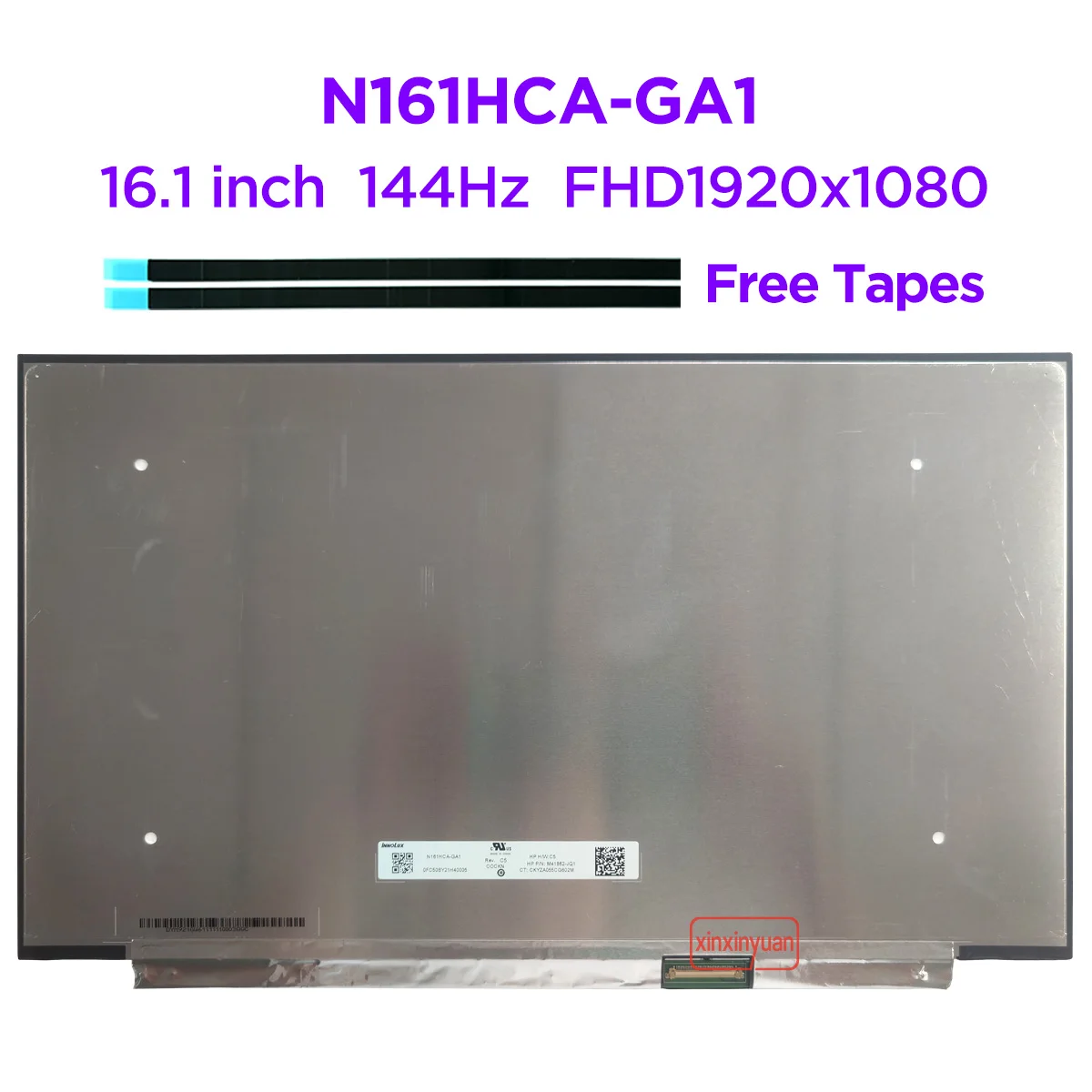 ЖК-экран для ноутбука 16 1 дюймов IPS 144 Гц фотосессия NV161FHM NX1/NX2/NH1 светодиодная