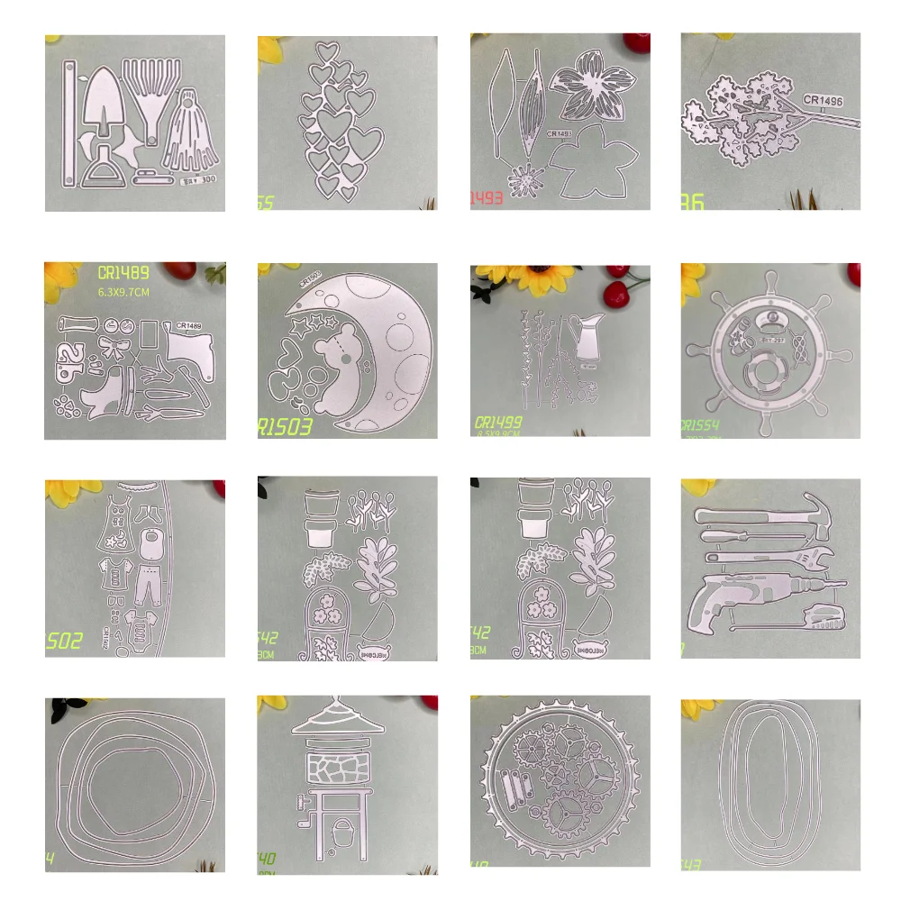 

Easter Bunny Metal Cutting Dies DIY Scrapbooking Photo Album Decorative Embossing PaperCard Crafts Die