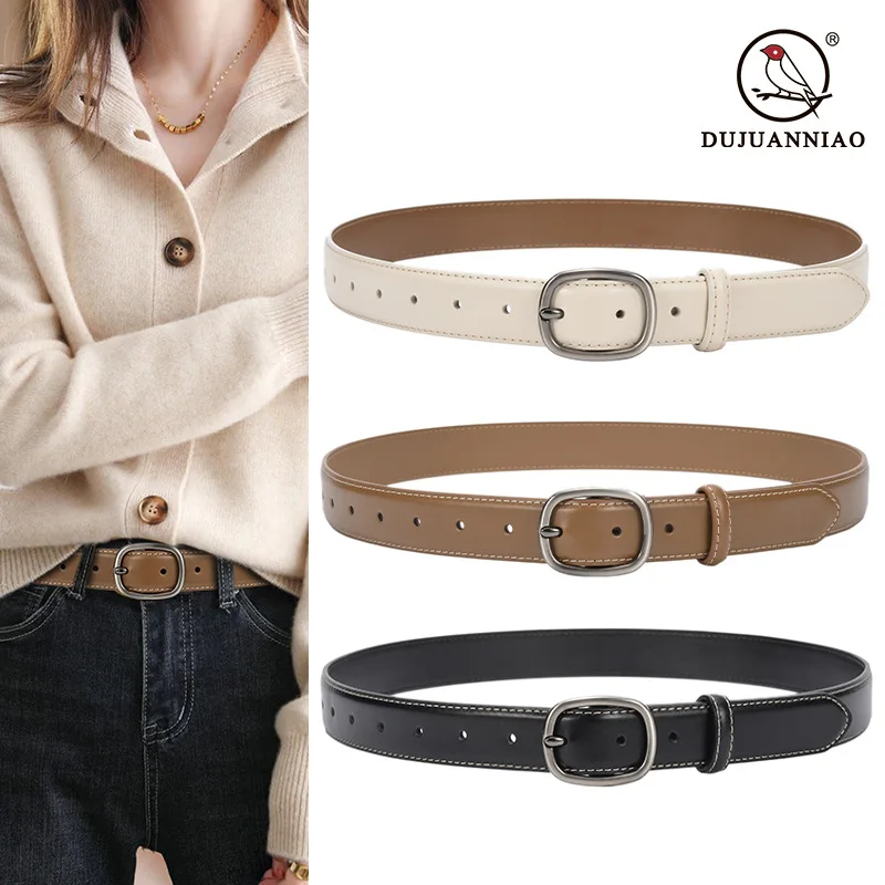 Cowboy belts female trousers belt decoration fashionable pants female wide leather belt