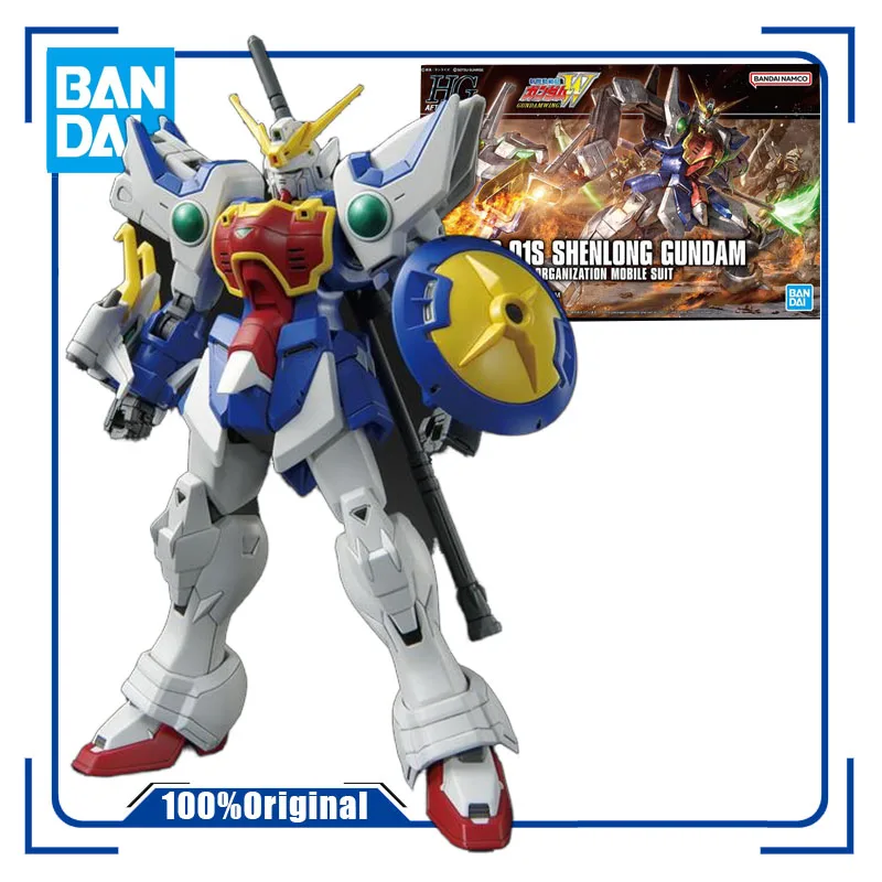 Bandai оригинальные HG XXXG-01S SHEBLONG GUNDAM аниме фигурки героев игрушки для мальчиков и