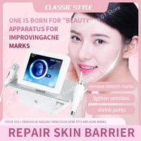 2 in 1rf fractional micro needle machine with cold hammer rf radio frequency skin tightening acne scars stretch marks removal