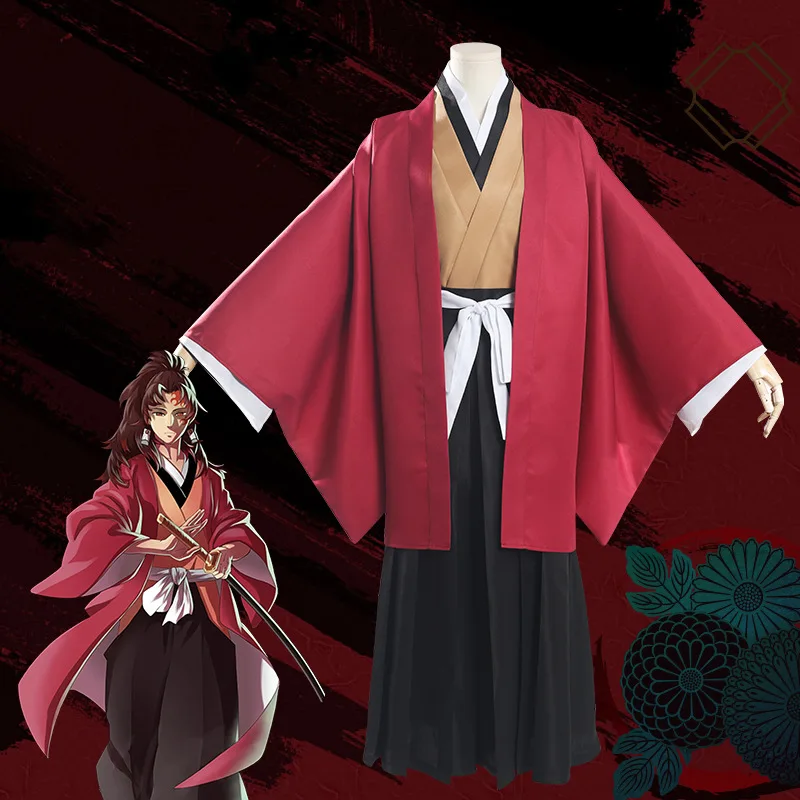 

Demon Slayer Kimetsu no Yaiba Tsugikuni Yoriichi Cosplay Anime Costume Kimono