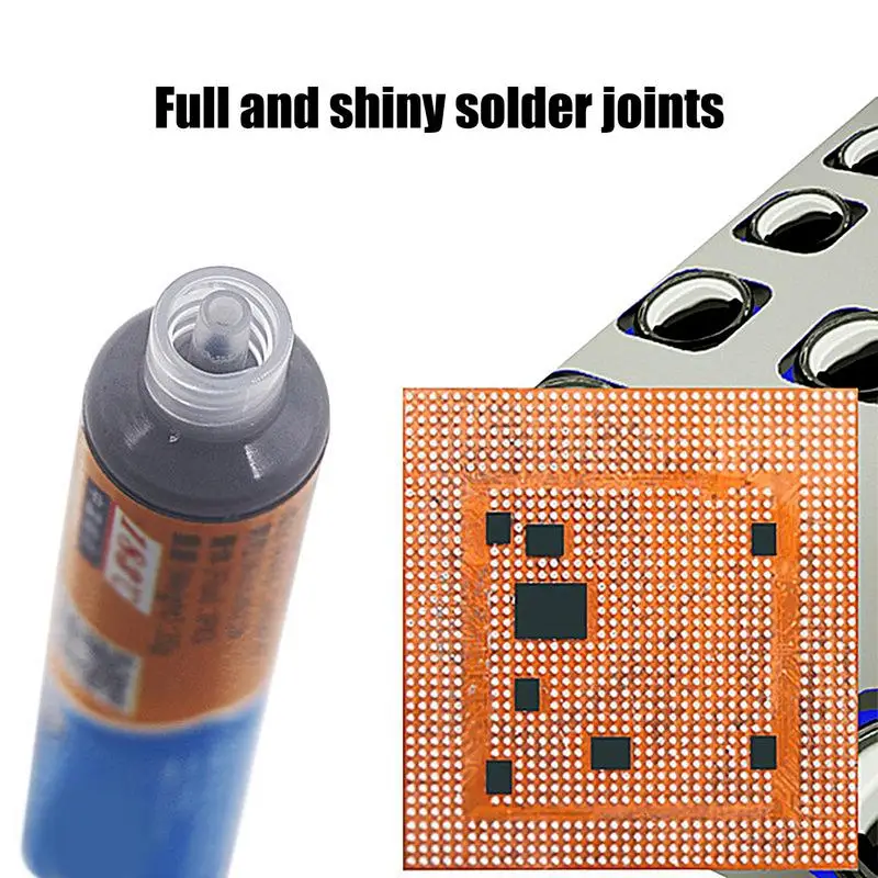 Паяльная паста Strong Sn63/Pb37 Серебряная оловянная со свинцом 183 точка плавления без