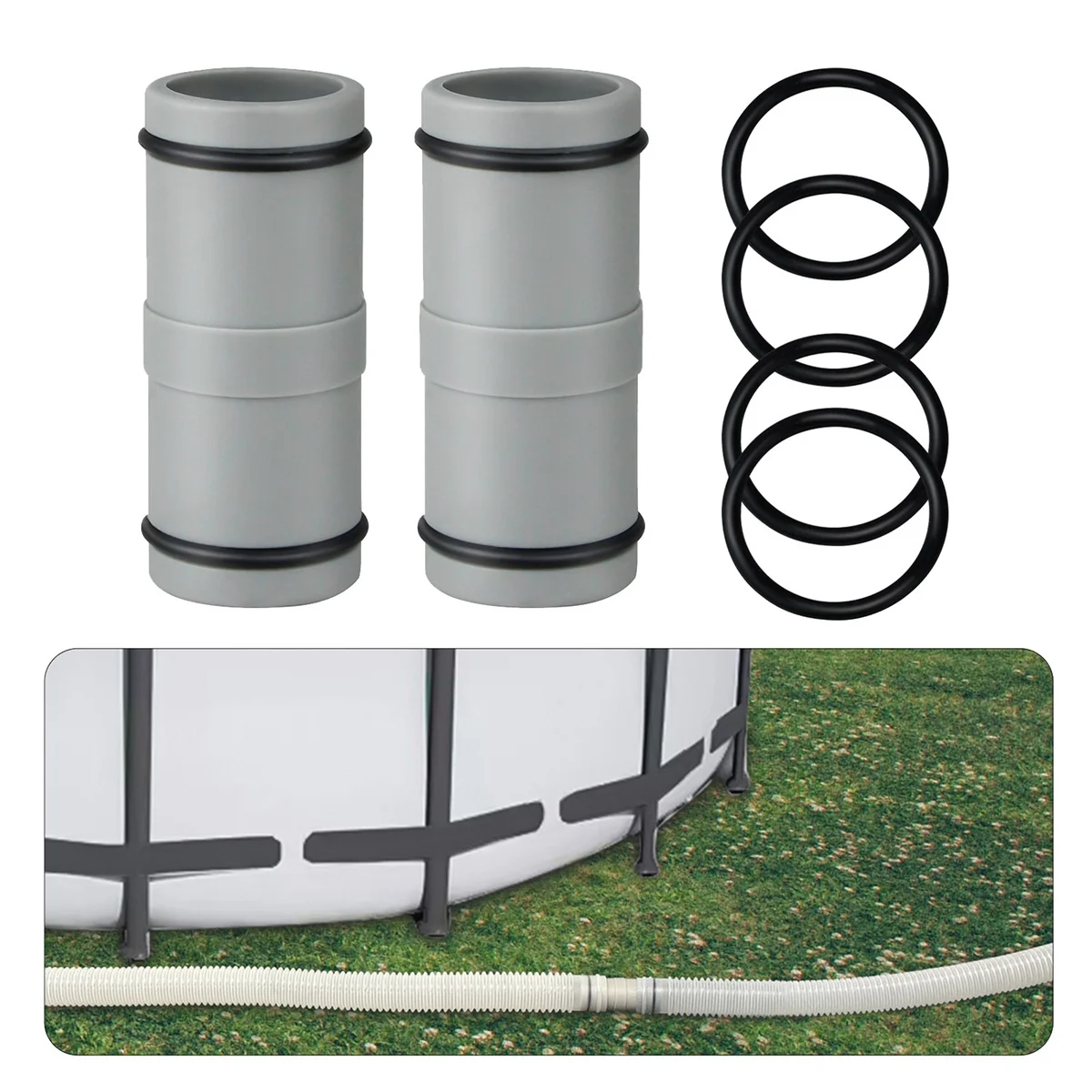 2 шт. соединитель для фильтра бассейна 1 25 дюйма