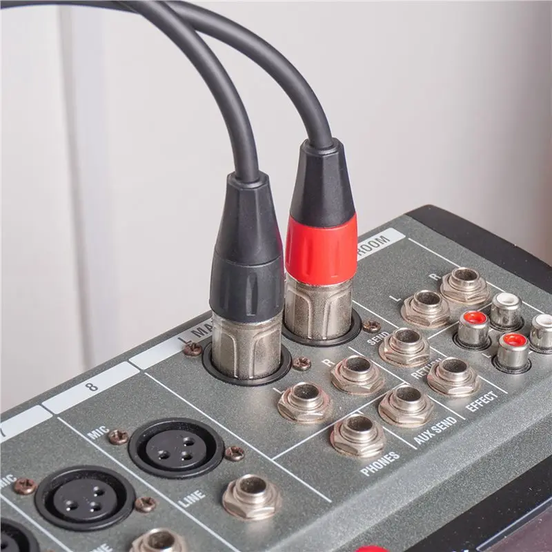 Фото Адаптер AS95-3X с двумя разъемами XLR на 1/8-дюймовый гнездовой разъем, балансный мини-джек (3,5 мм) с гнездовым разъемом для ми №3