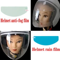 helmet anti fog film rainproof film universal motorcycle nano coating film safety driving helmet accessories