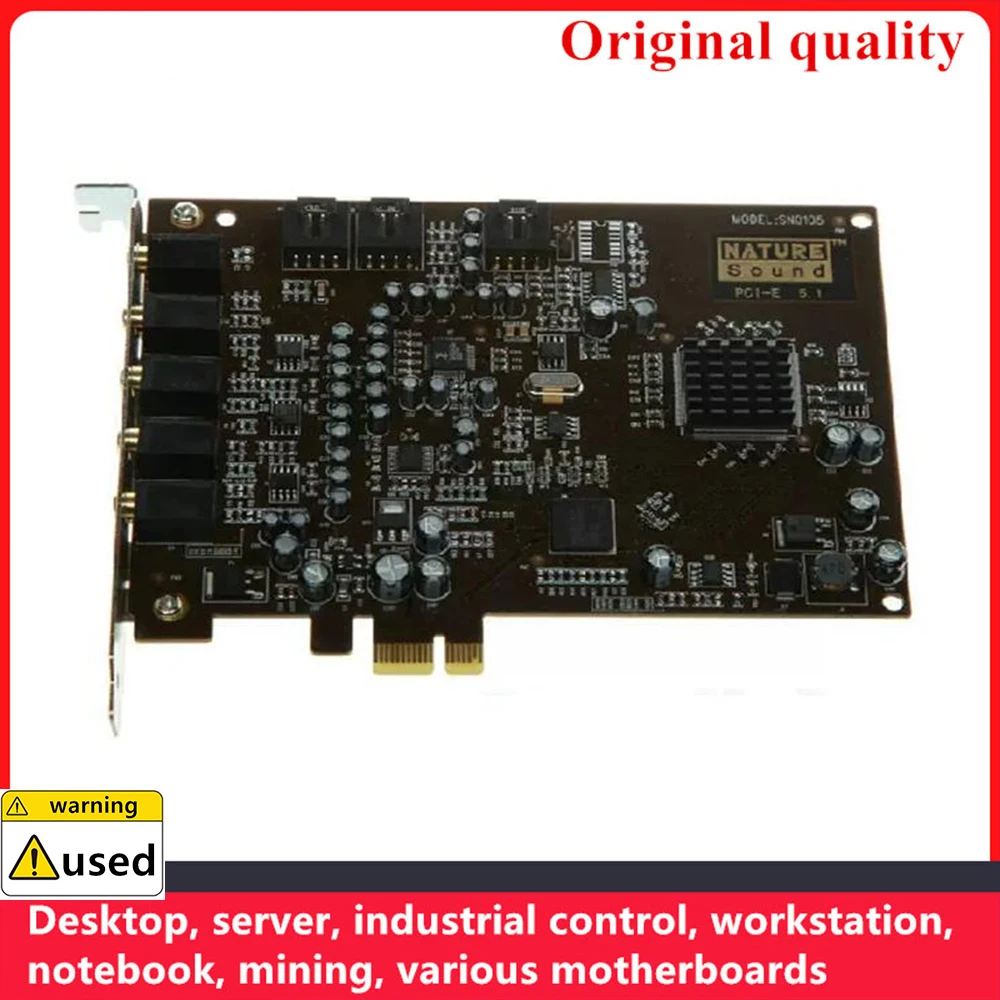 Для креативной записи SB0105 PCI 5,1 блоггер встроенная звуковая карта автономный настольный компьютер оборудование KTV караоке