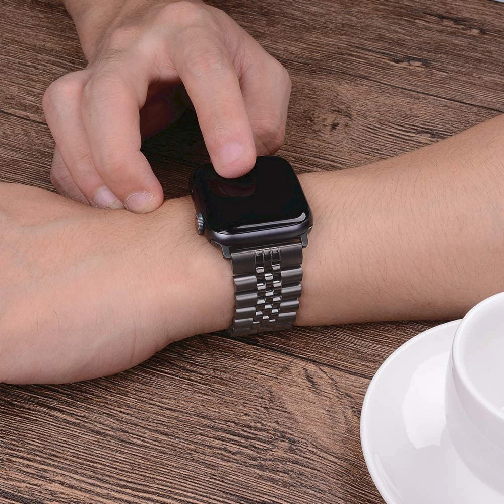 Metal Strap for Apple Watch Band 49mm 45mm 44mm 42mm 40mm Stainless Steel Replacement Wristband for iWatch Ultra Series 876543SE