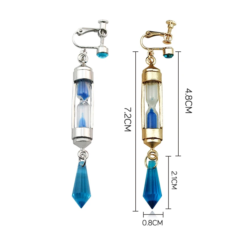 Серьги-гвоздики для косплея из аниме изучение ванитас