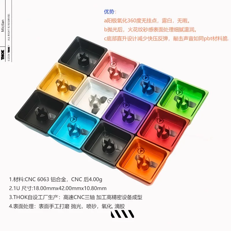 Фото Металлическая колпачка для клавиши GMK Mictlan Keycap Metal Love Skull ESC 1U, цветная, из алюминиевого сплава, с ЧПУ, красная, серебристая, черная, фиолетовая, аксессуар для клавиатуры Artisan №4