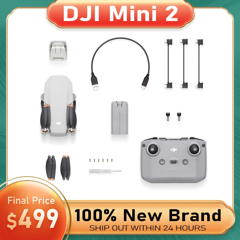 DJI Mini 2 Drone 4K Camera RC Helicopter Professional GPS Quadcopter