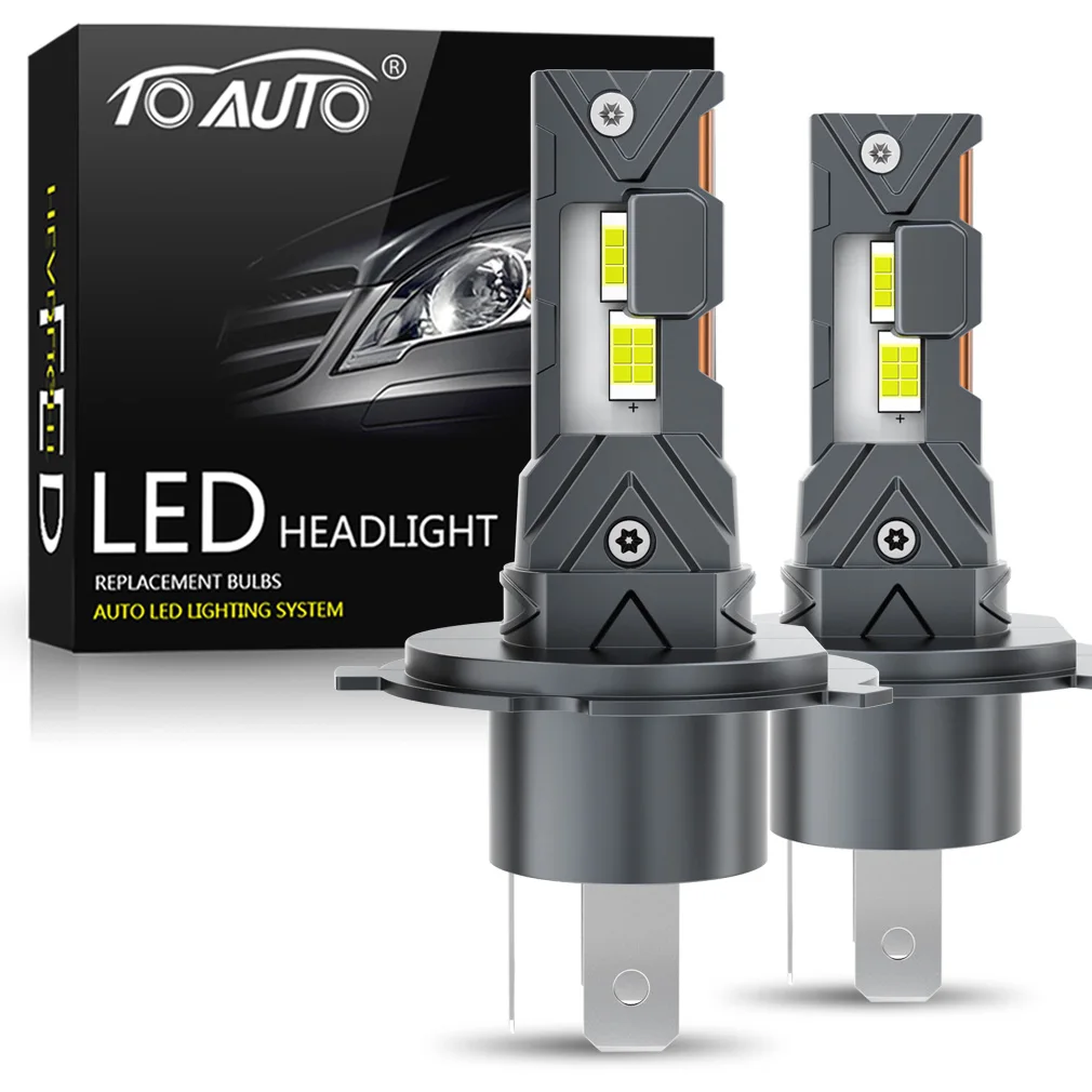 

2 шт. H4 лампы для фар Canbus No Error H7 25000LM 70W автоматическая мини-светодиодная турбола для автомобиля 6500K автомобильная лампа Plug & Play