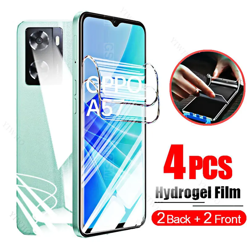Передняя и задняя Гидрогелевая пленка для OPPO A53 A53s A54 5G A54s A57 A574G A57s A57e A58 A56s защитные