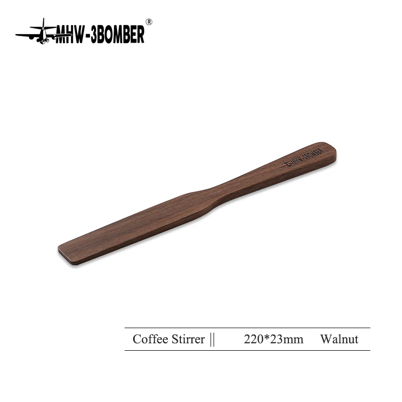 Chic Coffee Muddler Environmentally Friendly Solid Wood Stirrer Delicate Barista Cafe Bar Accessories