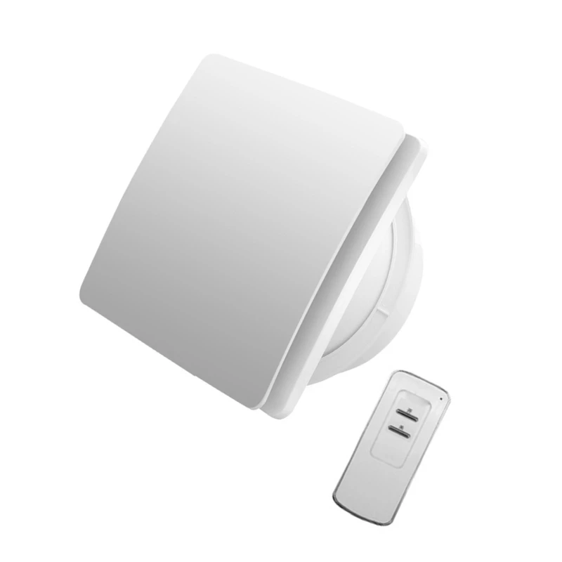 Простая установка тихий вентилятор для ванной комнаты 34 дБ с контролем влажности