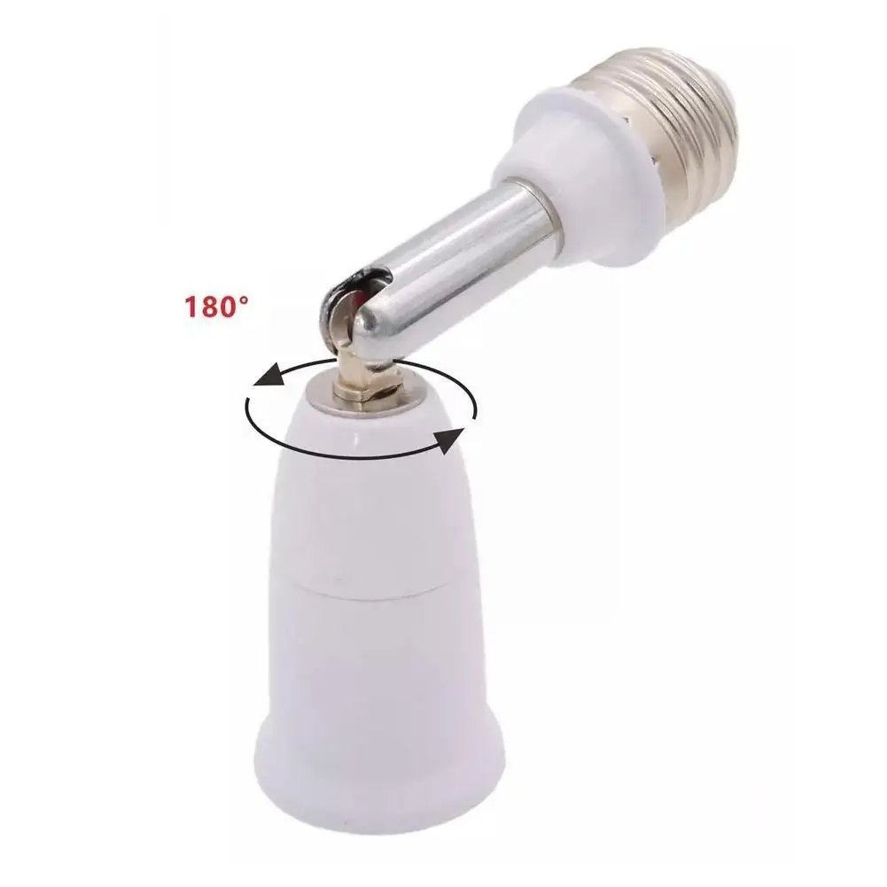 

E27 To E27 LED Halogen CFL Bulb Lamp Adapter LED Halogen Holder Bulb CFL Adapter Light Lamp Extension Converters L8Q0