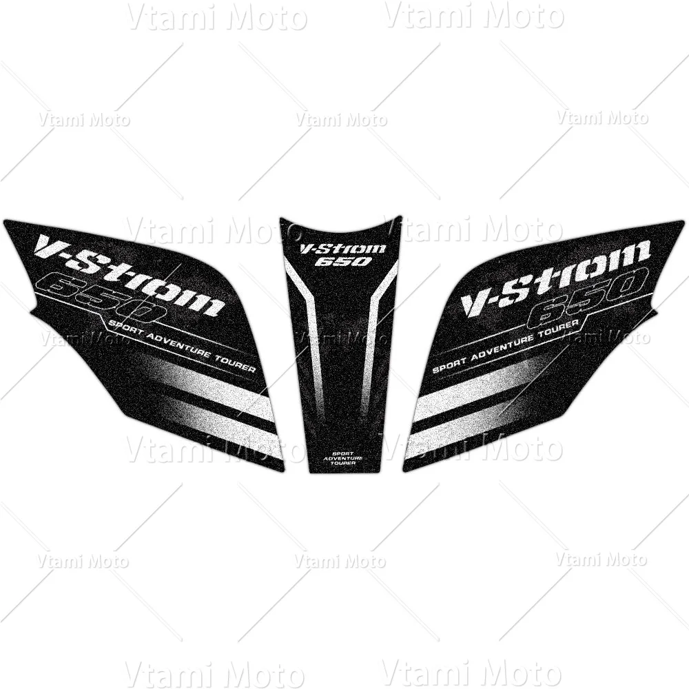 

V-STROM 650 Vstrom 650 DL650 XT 650XT мотоциклетная наклейка на топливный бак, противоскользящая боковая защитная наклейка на бак 2017-2024 2023