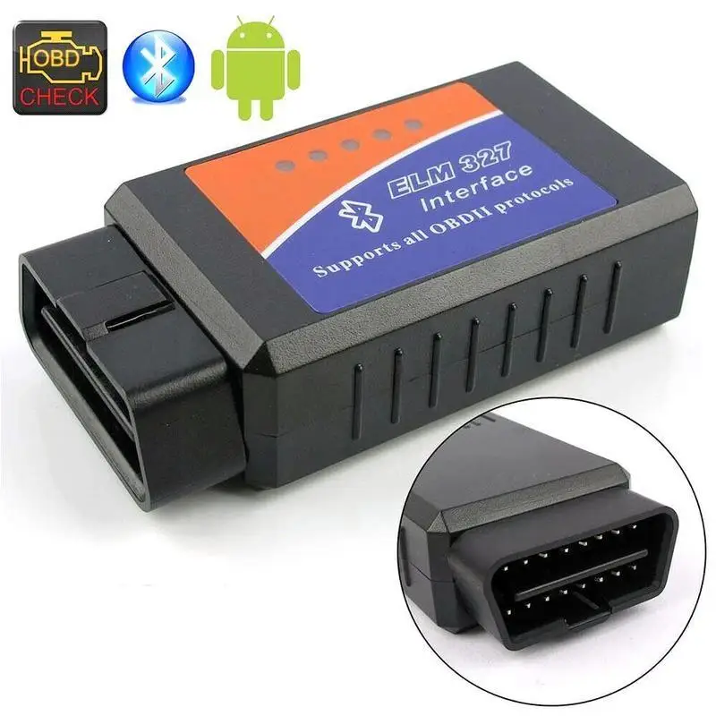 

Автомобильный инструмент для диагностики неисправностей, Мини OBD2 Bluetooth сканер, считыватель кодов, диагностический инструмент 2,0, автомобил...