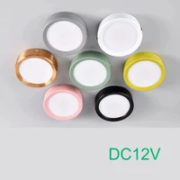 dc12v led downlight ceiling light 3w 5w 7w 9w 12w ultra thin surface mount no driver led ceiling light indoor lighting