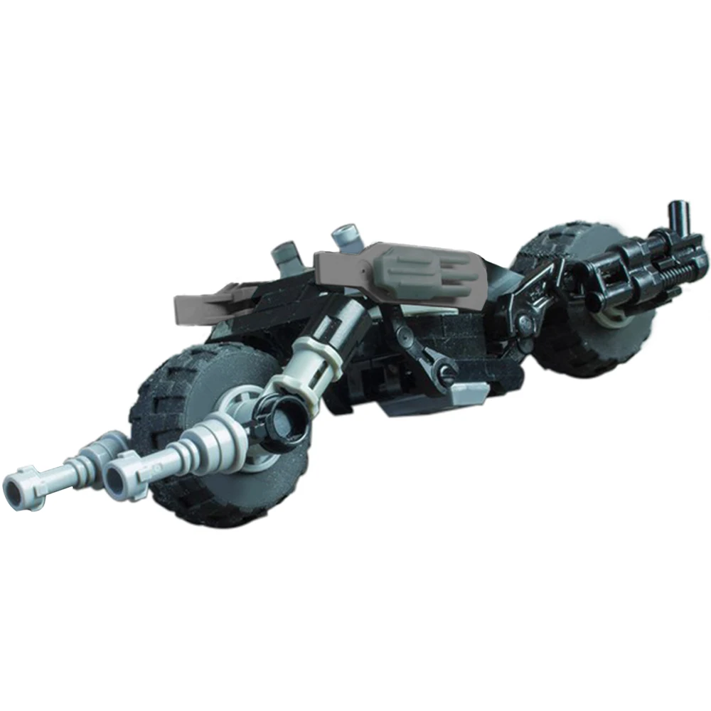 

Технические летучие мыши-модель скоростного мотоцикла, строительные блоки, классические-блоки Batpods, идеи для кирпичей, DIY Развивающие игрушки для искусственных мышц