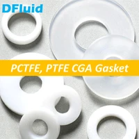 pctfe cga gasket cga170 cga180 cga320 cga330 cga660 cga670 cga678 cga679 ptfe washer gas cylinder connection sealing gasket