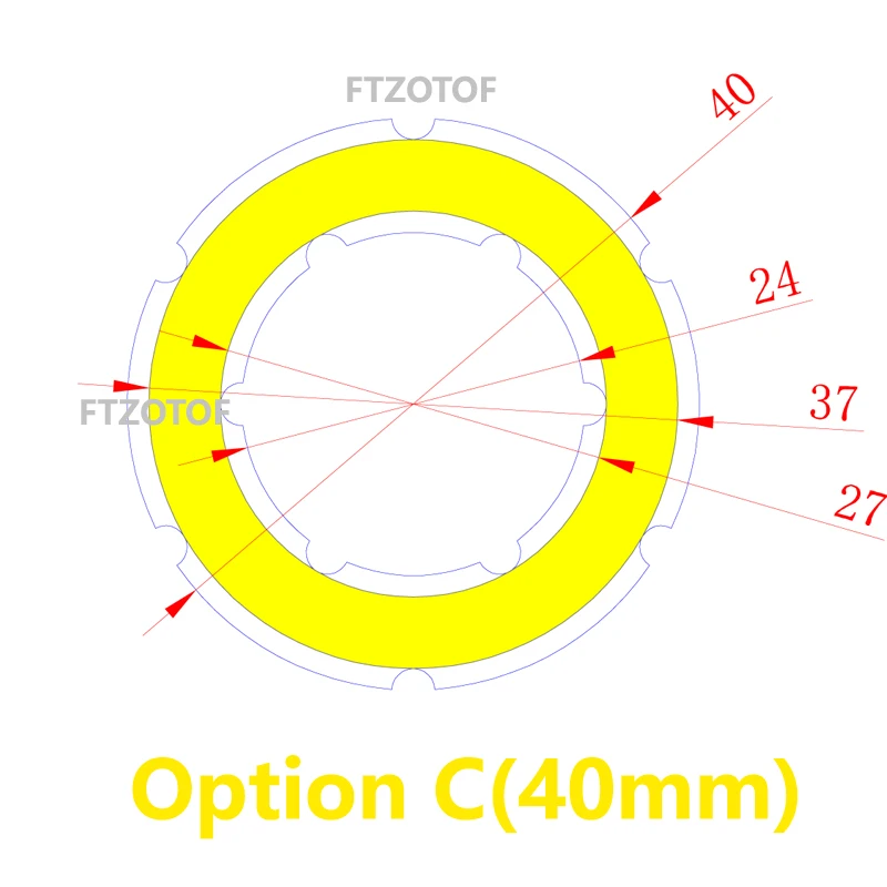 

FTZOTOF Лампочка Angel Eye 12В теплый белый COB 2Вт 20мм
