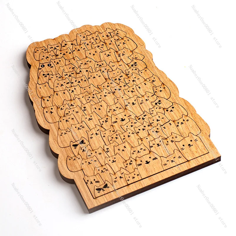 Супер твердый пазл для кошек 100 инопланетянин ад высокая сложность головоломка