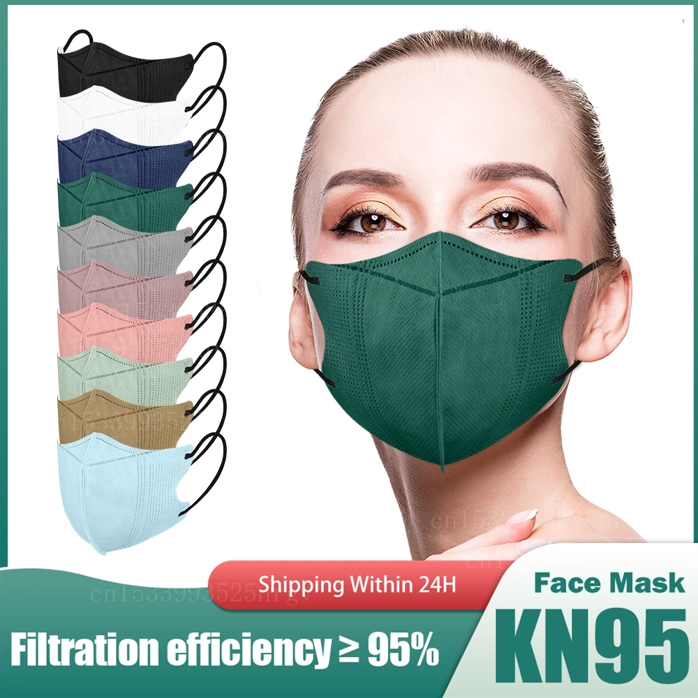 

Маска KN95 3D дизайн Mascarilla FPP2 Homologada españa Morandi KN 95 маска FFP 2 Черная ffp2mask 4 слоя Kn95mask