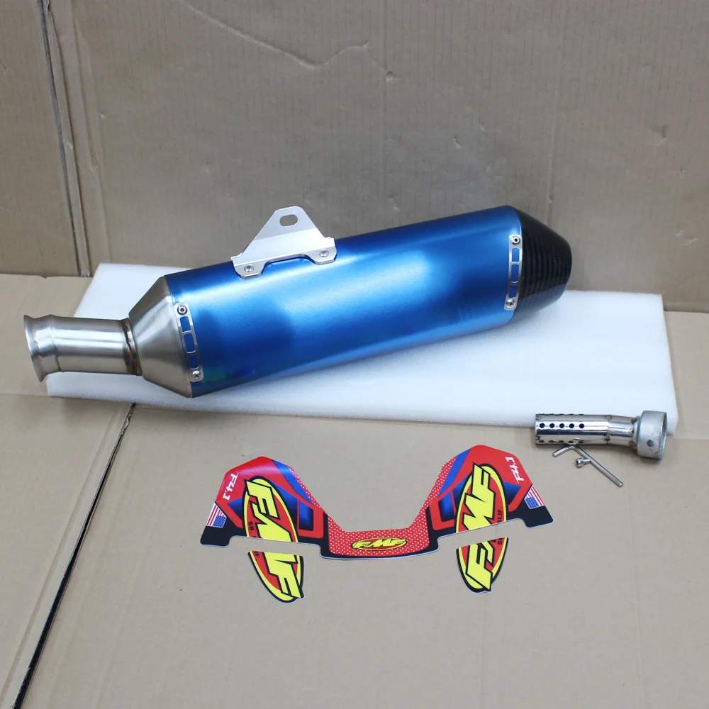 

Для KTM 690 Enduro R / SMC R / GASGAS 700 / Husqvarna 701 Глушитель выхлопной трубы мотоцикла Supermoto FMF Slip On (2021-2024)