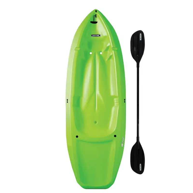 

Youth Kayak with Paddle, Green