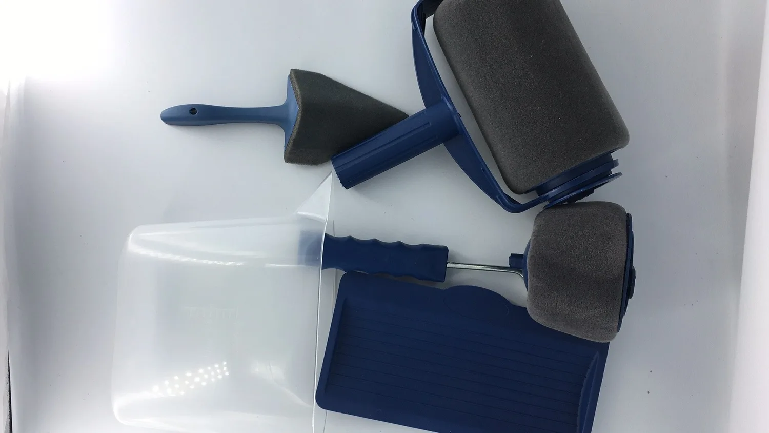 Домашняя садовая кисть для краски бесшовная губчатая роликовая пять в одном