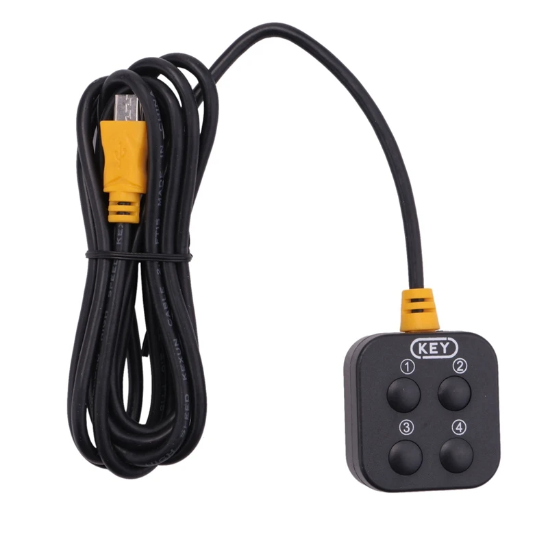 

USB VGA KVM Switch For 4 Computers Share HD Monitor And 3 USB Devices Keyboard Mouse Scanner Printer