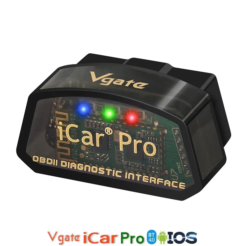 

Vgate iCar Pro elm327 V2.3 OBD 2 OBD2 Car diagnostic Tools Scan ELM 327 WIFI Bluetooth 4.0 for Android/IOS ODB2 Auto Scanner