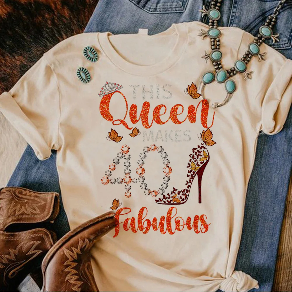 

Женская футболка с рисунком манги, летняя японская футболка с рисунком, 40 дней рождения, 2000