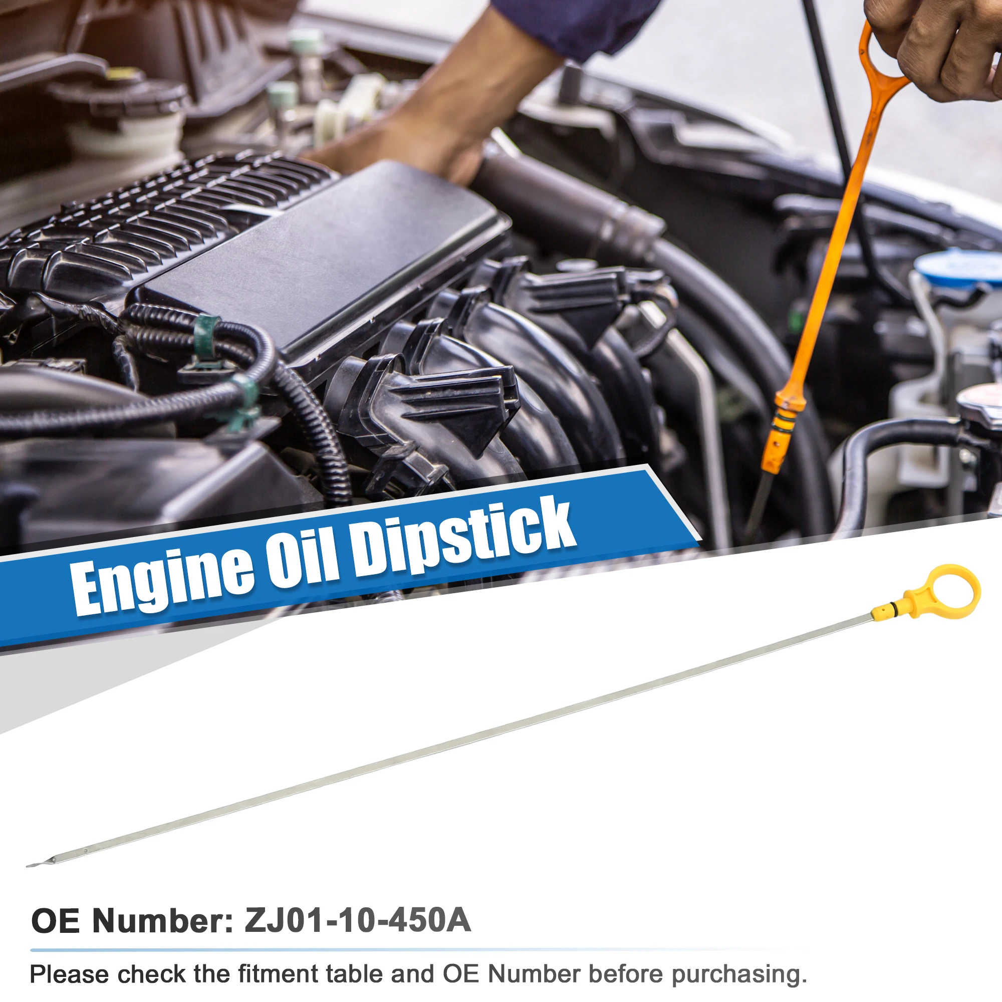 UXCELL масляный щуп двигателя для Mazda 2 Sport Touring 2011 л L4 - Gas 2012 2013 2014 ZJ01-10-450A