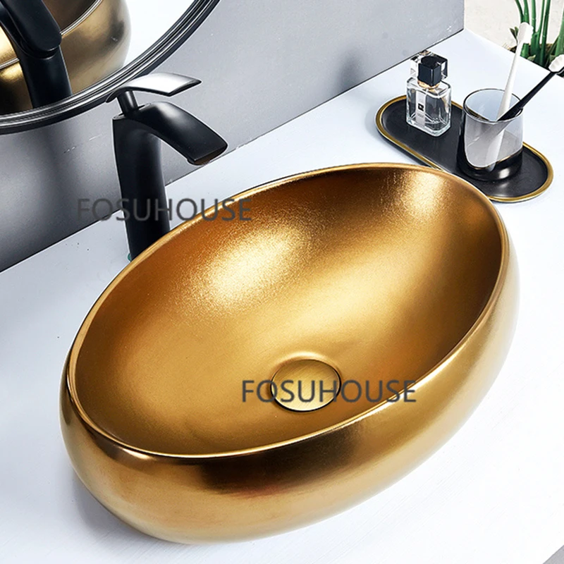 Европейский керамический столешник для раковины в ванную комнату набор