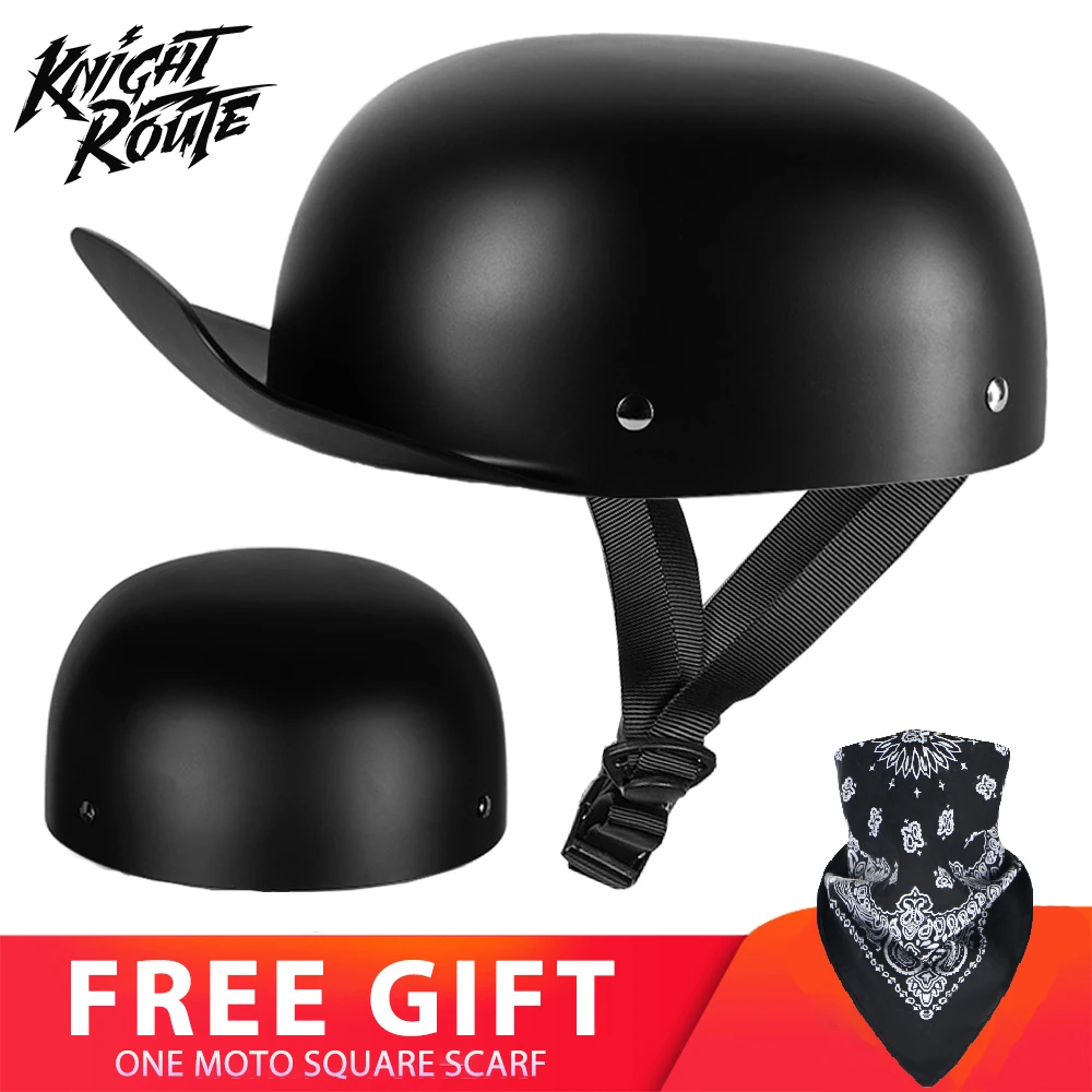 

Мотоциклетный шлем для мужчин, винтажный шлем для езды на мотоцикле, с открытым лицом, для кафе, ретро