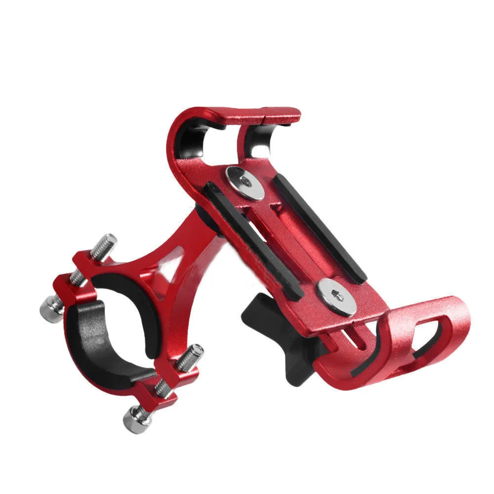 z80 metal motorcycle bike phone holder aluminum alloy anti slip bracket gps clip universal bicycle phone stand for smartphones free global shipping