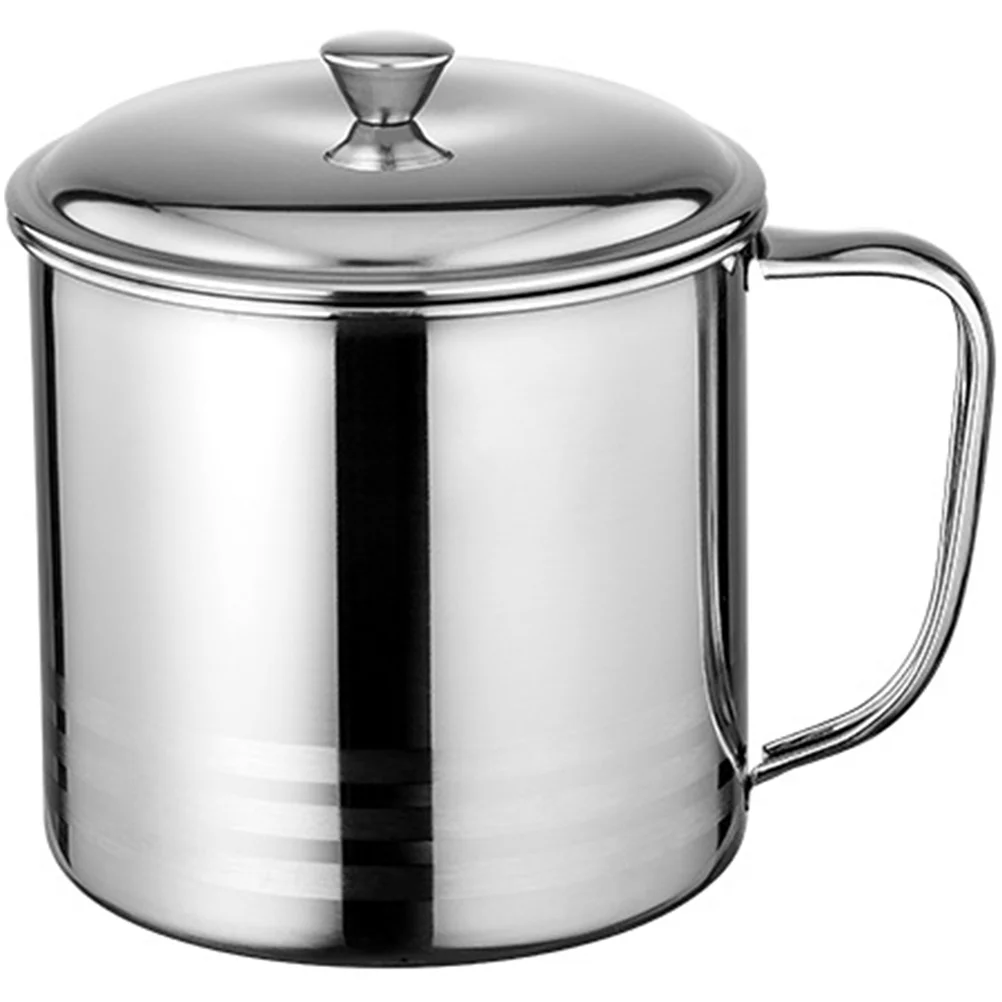 

Mug Cup Coffee Stainless Metal Cups Handle Drinking Water Mugs Bottlewith Steel Tea Camping Travel Glasses Beer Unbreakable