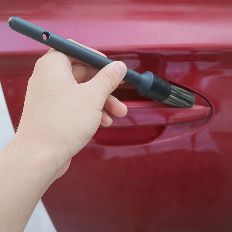 

Car Brushes Car Detailing Brush Set Long Soft Bristle For Car Cleaning Detailing Brush Dashboard Wheel Wash Exterior Accessories