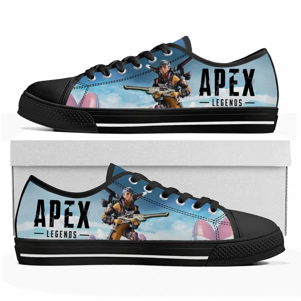 

Apex Legends Valkyrie Low Top Sneakers Cartoon Game Womens Mens Teenager High Quality Shoes Casual Tailor Made Canvas Sneaker