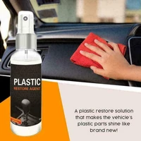 50ml plastic refurbishment for all vehicle types restore agent wax instrument wax reducing agent