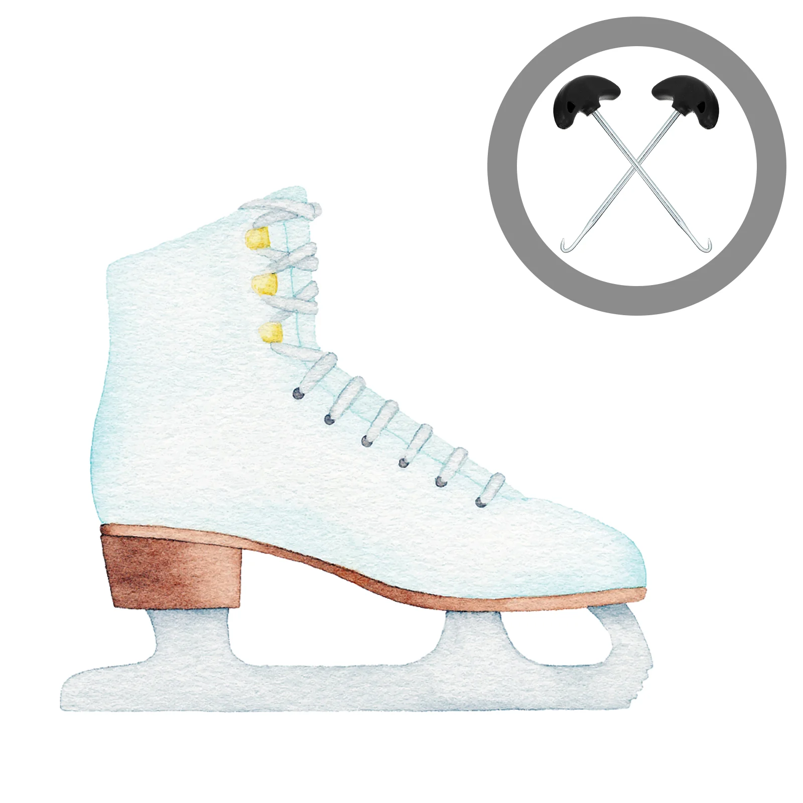 

Slippers Specialty Tools Lace Tightening Tool Wear-resistant Tightener Roller Skate Specialty Toolslace