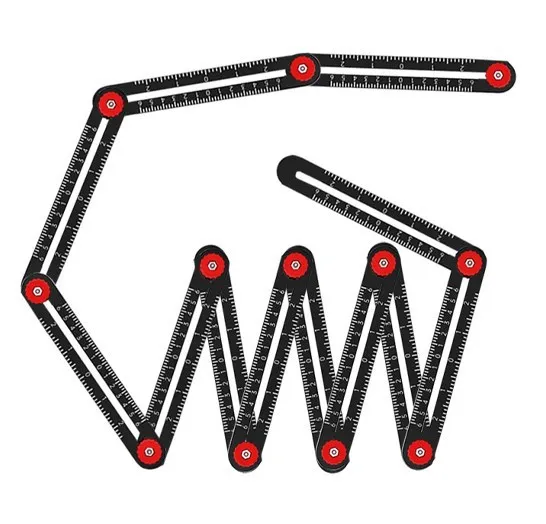 

Складная многоугловая линейка Onnfang 12/9/6